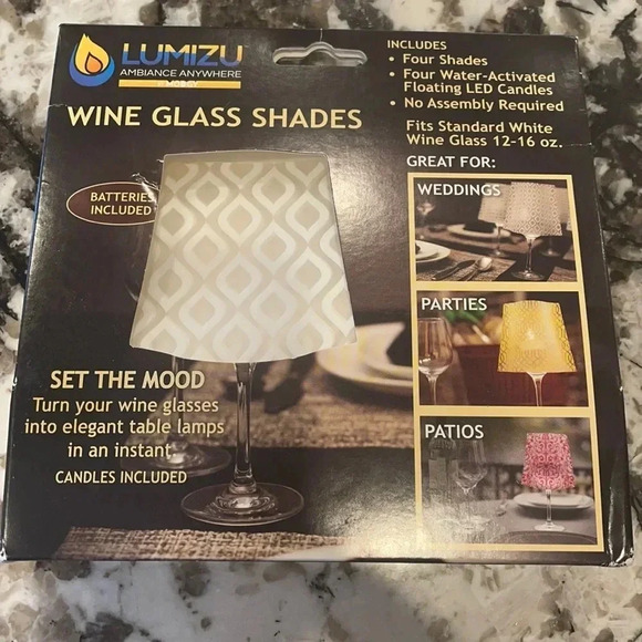 Lumizu Wine‎ Glass Shades - Picture 1 of 2